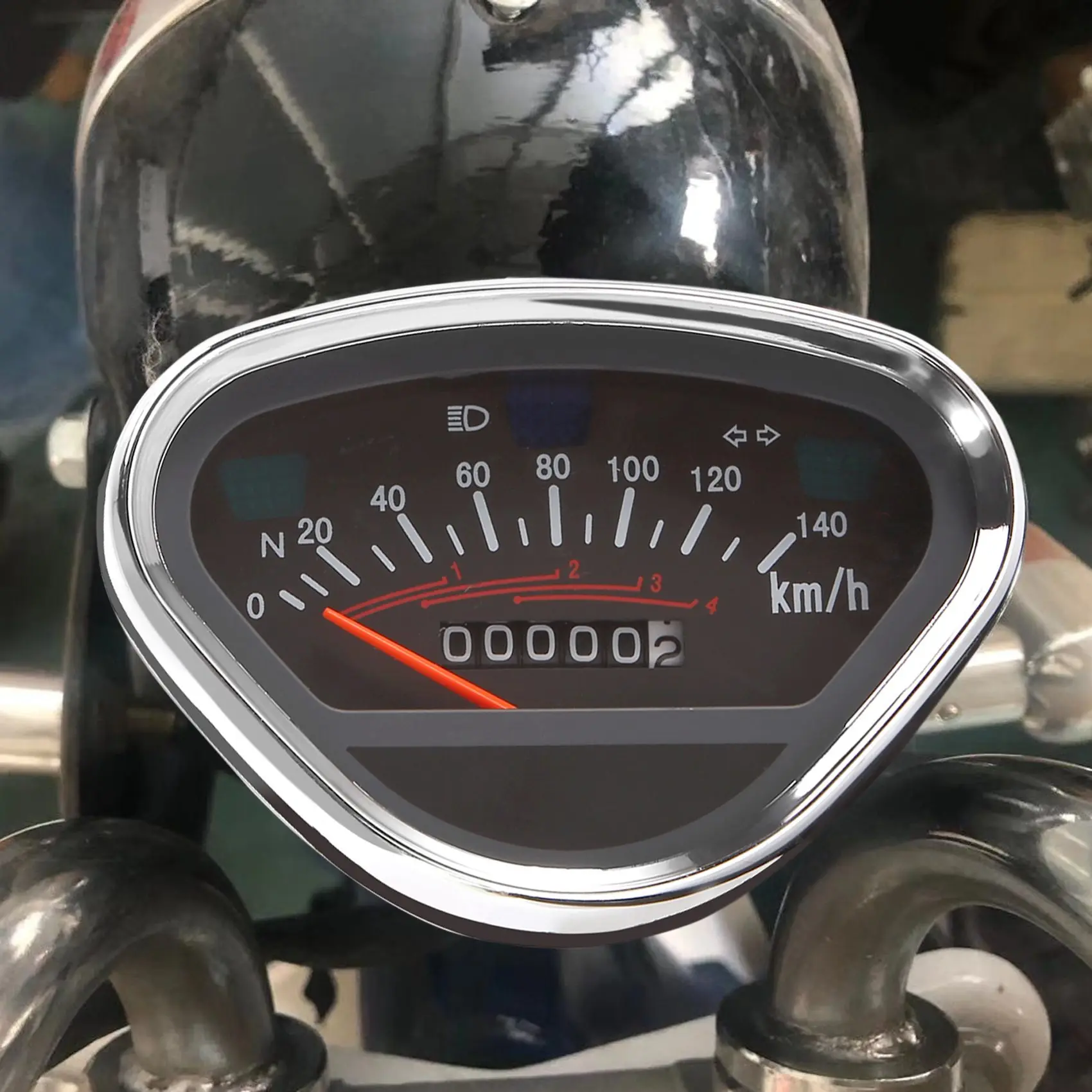 Мотоцикл Счетчик Пробега Датчик Подсветки ЖК-Цифрового Индикаторного Прибора для Винтажной Honda DAX 70 Jialing70