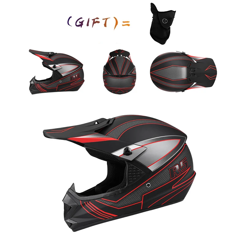 Шлем для мотокросса, скоростного спуска, Гоночный мотоциклетный шлем, Внедорожный Горный Шлем для мотобайкера, классический велосипедный шлем MTB
