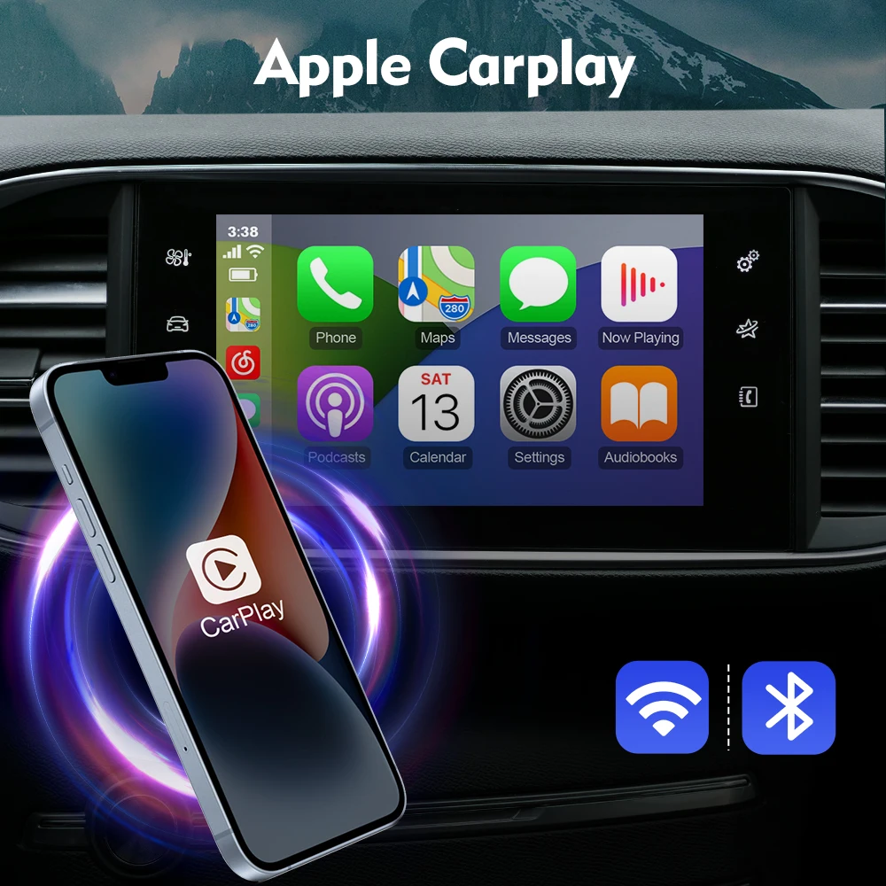 ISUDAR Беспроводной Carplay Для Citroen C4 SMEG NAC Picasso DS4 DS3 308 508 208 2008 Android Автомодуль Коробка Зеркальная Ссылка Навигация