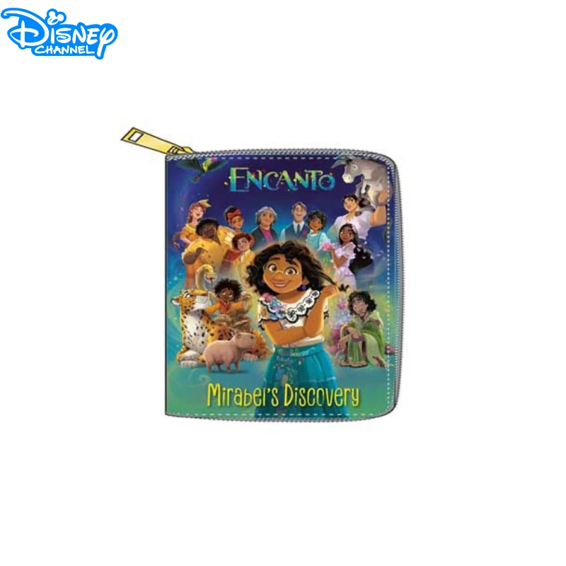 Disney Turning Red Kawaii Wallet Encanto Кошелек с горизонтальным квадратным принтом, держатель для карт, женский кошелек, портмоне, подарки для детей