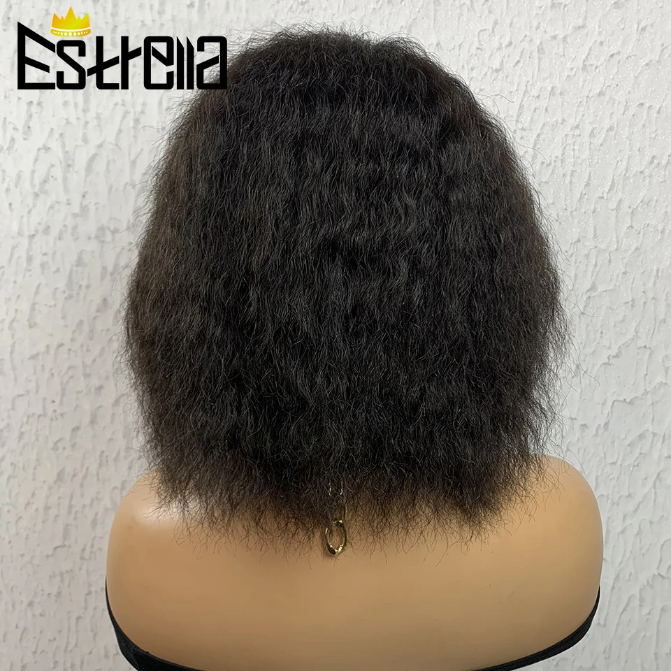 2шт Парик из натуральных волнистых человеческих волос на кружеве, Бразильский парик из натуральных волос на кружеве, парики из человеческих волос для женщин, натуральные волосы натурального цвета