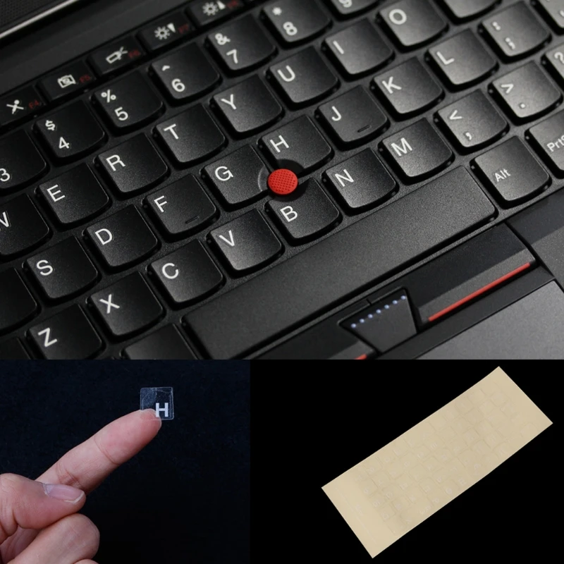 Русская наклейка-деколь для ноутбука с диагональю от 10 до 17 дюймов, настольная клавиатура для ноутбука, клавиатура для ноутбука