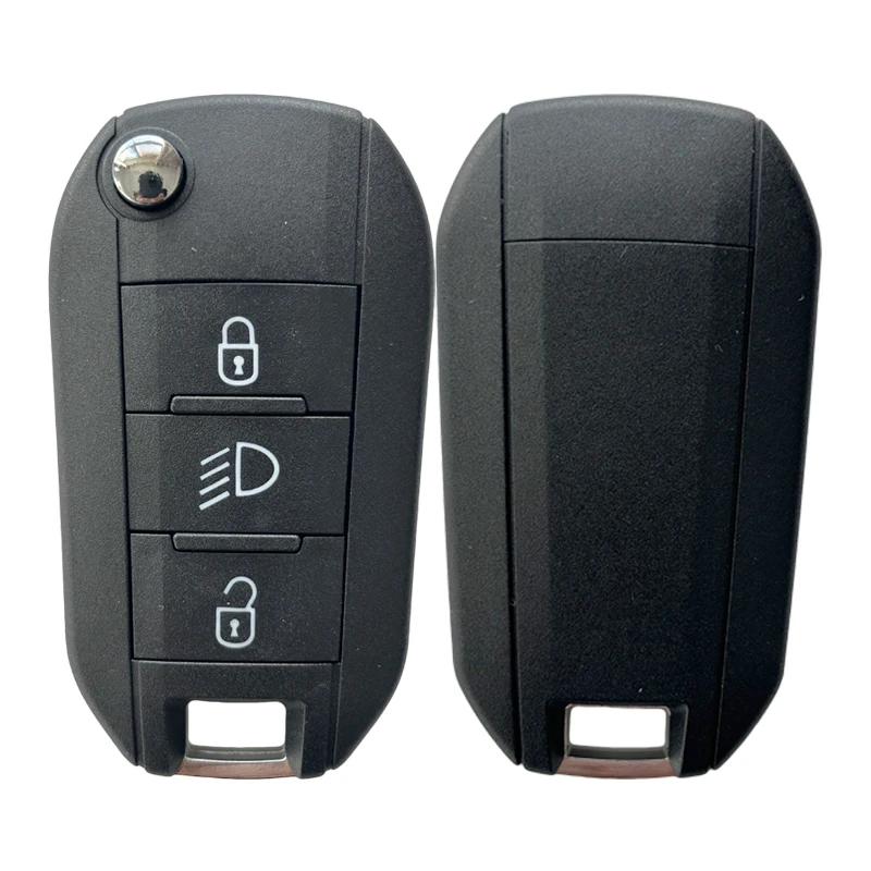 Откидной ключ TX009042 для 3-кнопочных автомобильных ключей Peugeot Citron с чипом 434 МГц 4A
