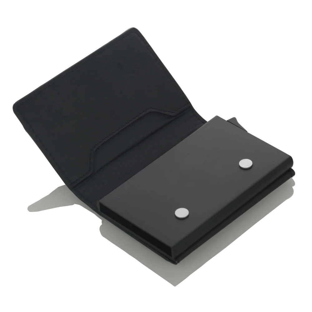 2020 Новый Кошелек с держателем кредитной карты, Алюминиевый Мужской Женский Металлический кошелек для карт, Упаковка для визитных карточек, RFID-протектор