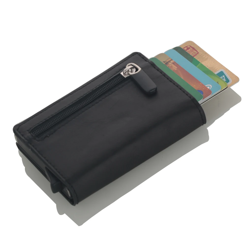 2020 Новый Кошелек с держателем кредитной карты, Алюминиевый Мужской Женский Металлический кошелек для карт, Упаковка для визитных карточек, RFID-протектор