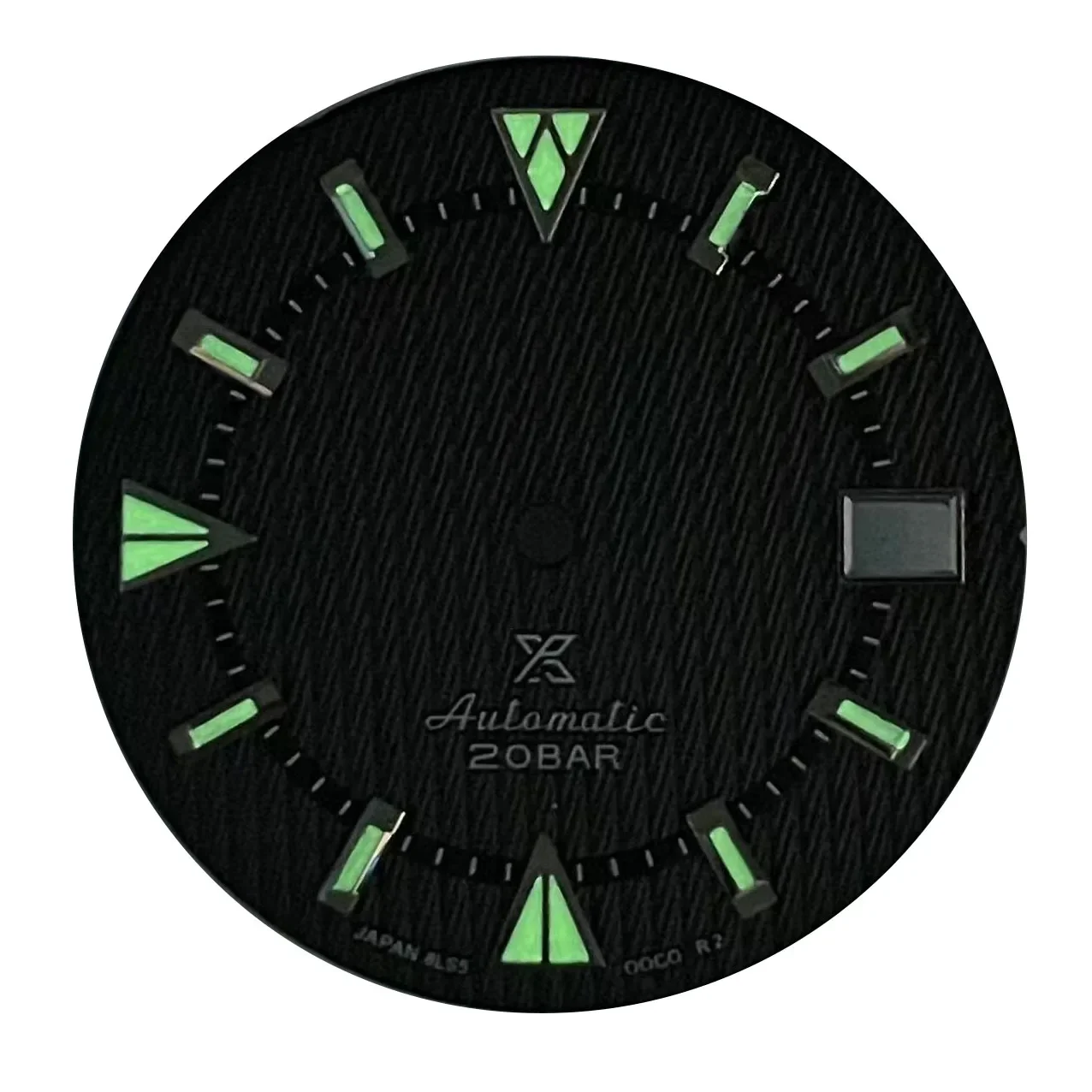 Циферблат часов диаметром 28,5 мм, Новый светло-зеленый ночник NH35, Модифицированный Аксессуар для часов для дайвинга с логотипом NH36 Spider Web S