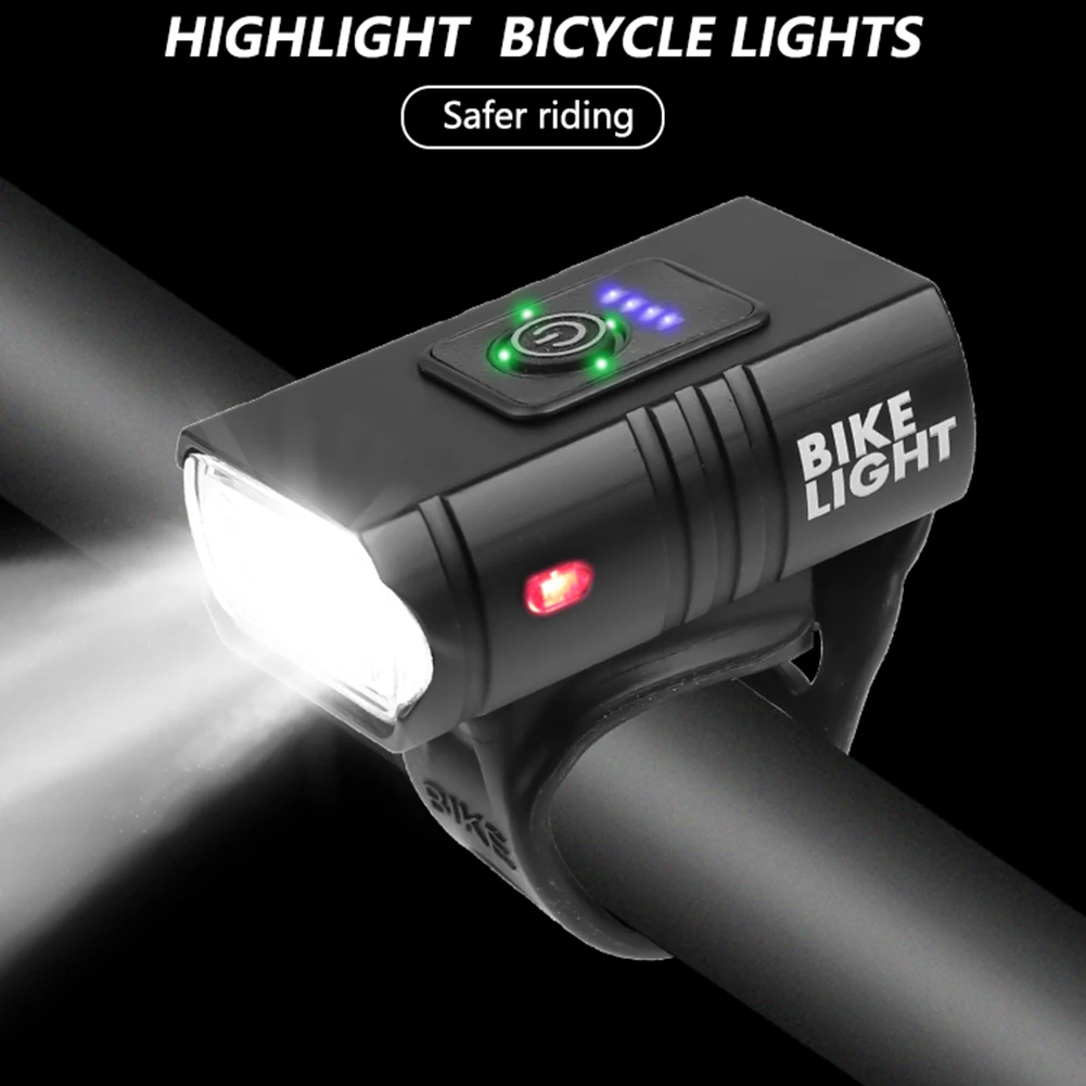  Светодиодный велосипедный фонарь передний USB Перезаряжаемый MTB Лампа для горного велосипеда 800ЛМ Велосипедная фара Велосипедный фонарик Аксессуары для велосипедов