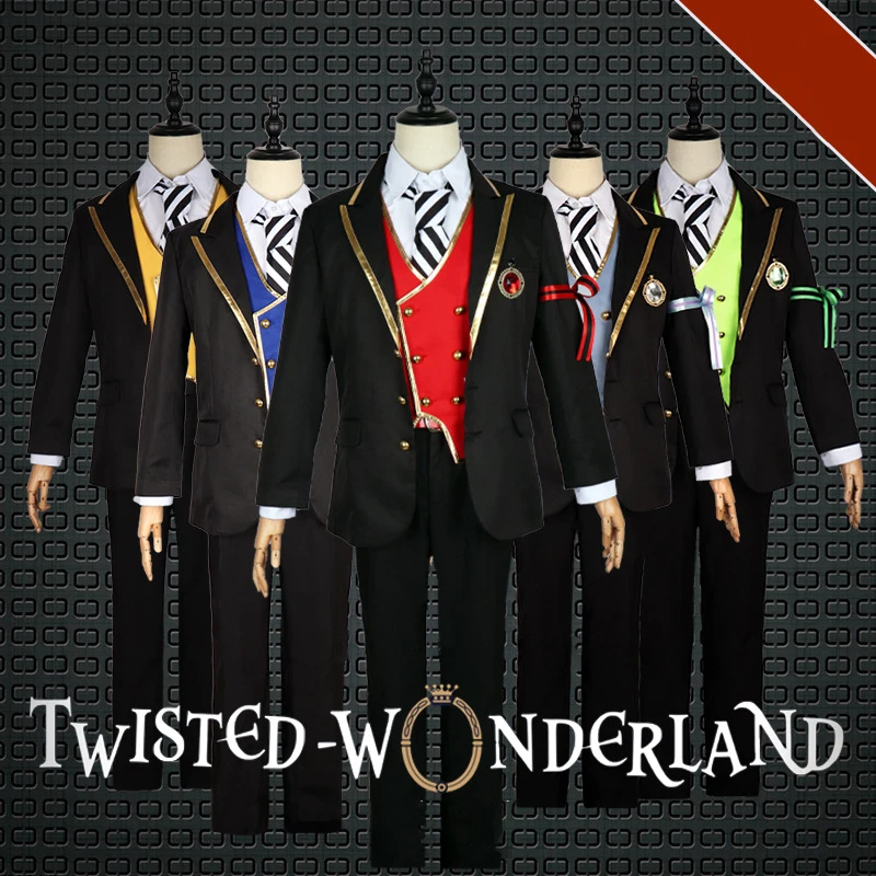 Twisted Wonderland Ruggie Bucchi Хэллоуин JK Японская Униформа COS Одежда Косплей Костюм На Заказ карнавальная вечеринка фантазии