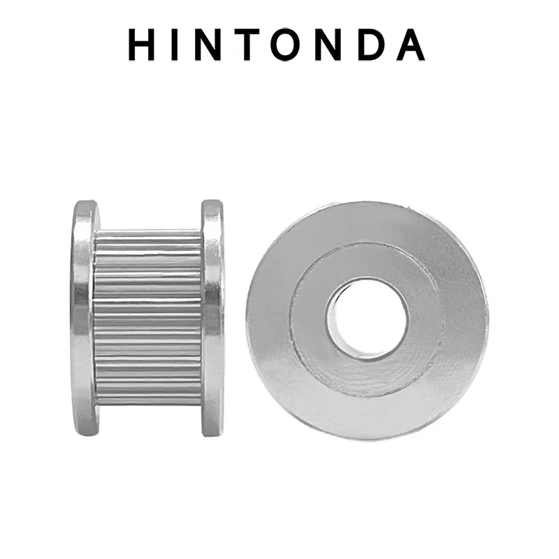 Нестандартное синхронное колесо HINTONDA 2GT из алюминиевого сплава с 20 зубьями, внутренний диаметр 5 полос пропускания 6 Аксессуаров для 3D-принтера
