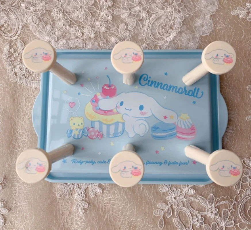 Sanrio Hello Kitty Куроми Аниме Периферийный Мультяшный Лоток Подстаканник Креативная Подставка для слива Каваи Чашка для воды Вверх Дном Оптом