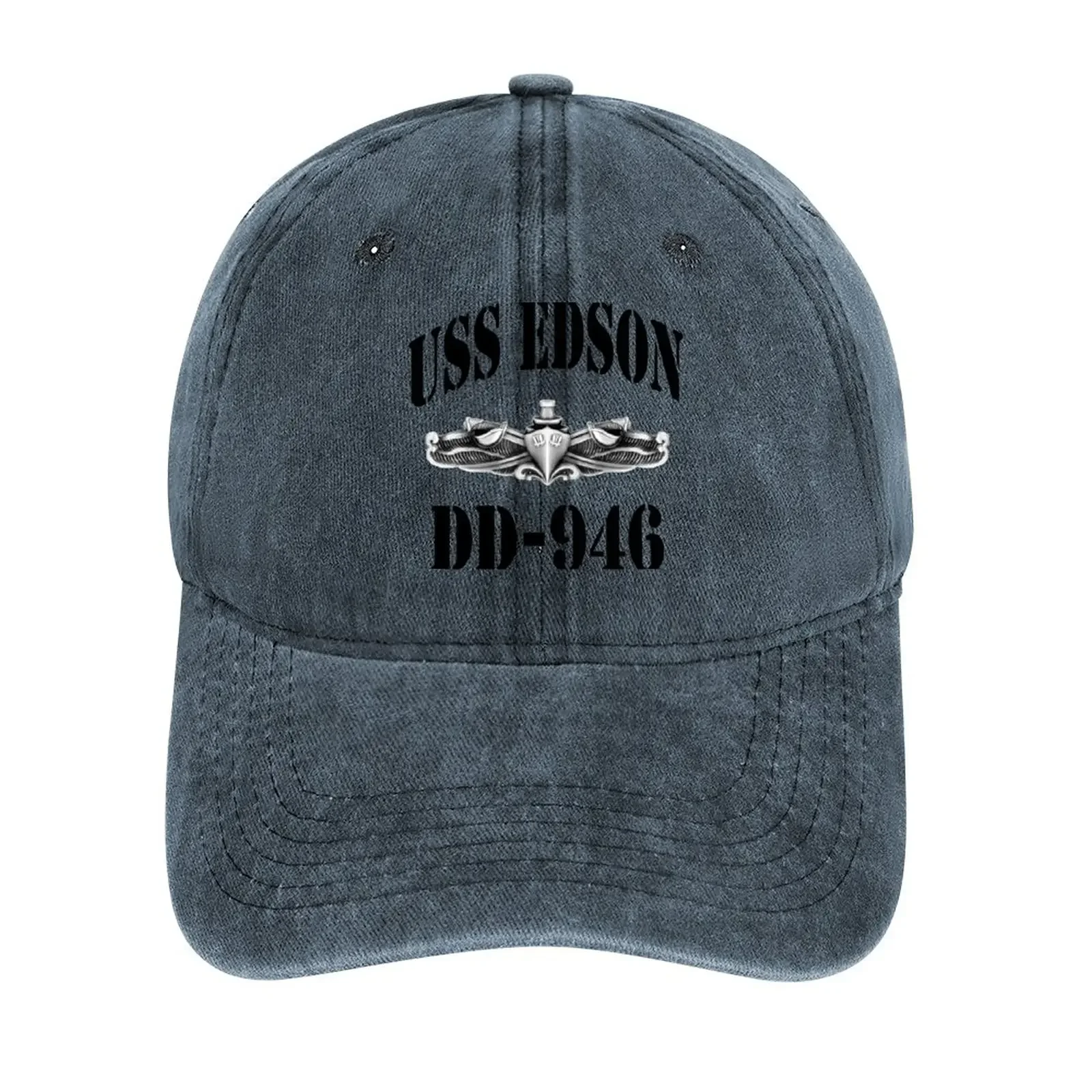 USS EDSON (DD-946) Корабельный МАГАЗИН Ковбойская шляпа, детская шляпа, кепки для пляжных прогулок, женская одежда для гольфа, мужская одежда