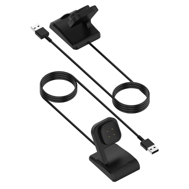 Магнитный устойчивый кронштейн для док-станции Smartwatch для Versa 4/3 2, держатель USB-кабеля для зарядки, адаптер питания, прямая поставка