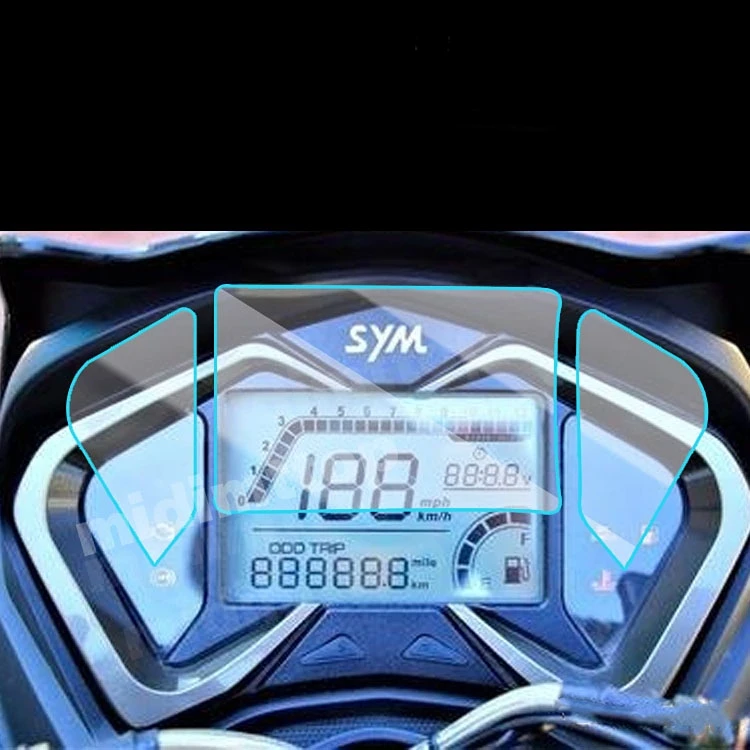 Защитная пленка для приборной панели мотоцикла от царапин для SYM 150 CRUISYM 150