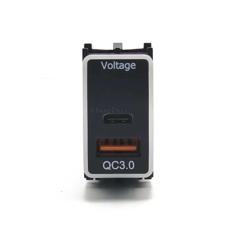 Быстрое Автомобильное Зарядное Устройство 12 В/24 В QC3.0 PD USB Интерфейсный Адаптер Для Nissan Patrol Y62 X-TRAIL SUNNY SYLPHY Teana Аксессуары
