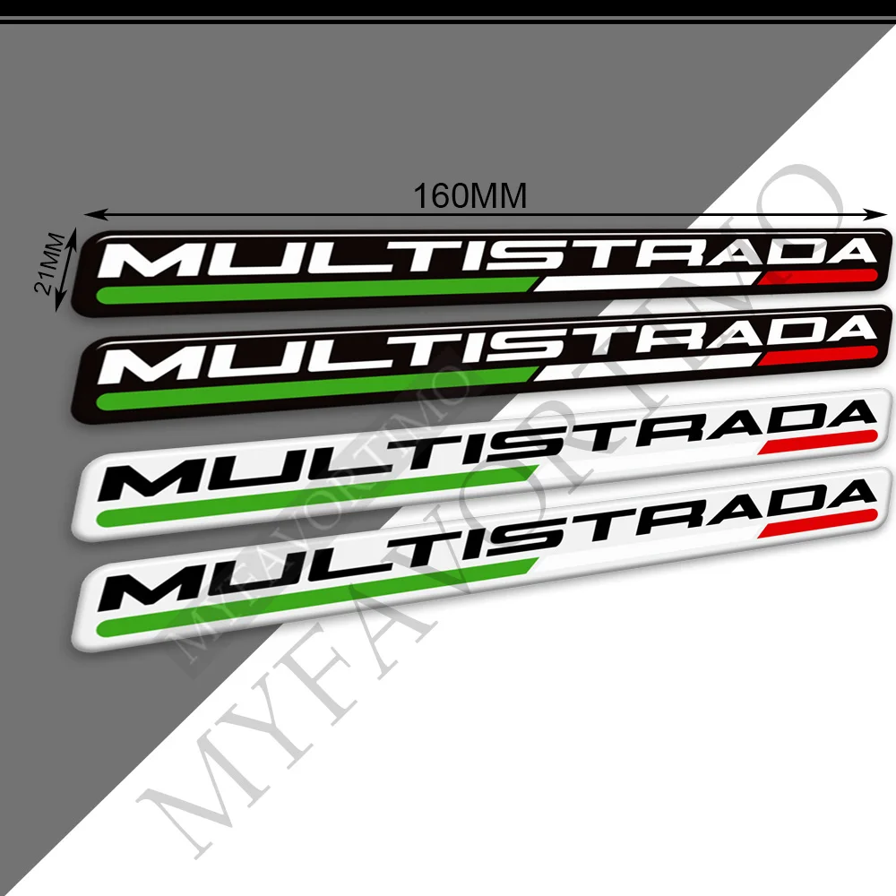 Для Ducati MULTISTRADA 950 S 950S Протектор мотоцикла Накладка на бак Ручки 3D наклейки Отличительные знаки Комплект для бензина и мазута Колено