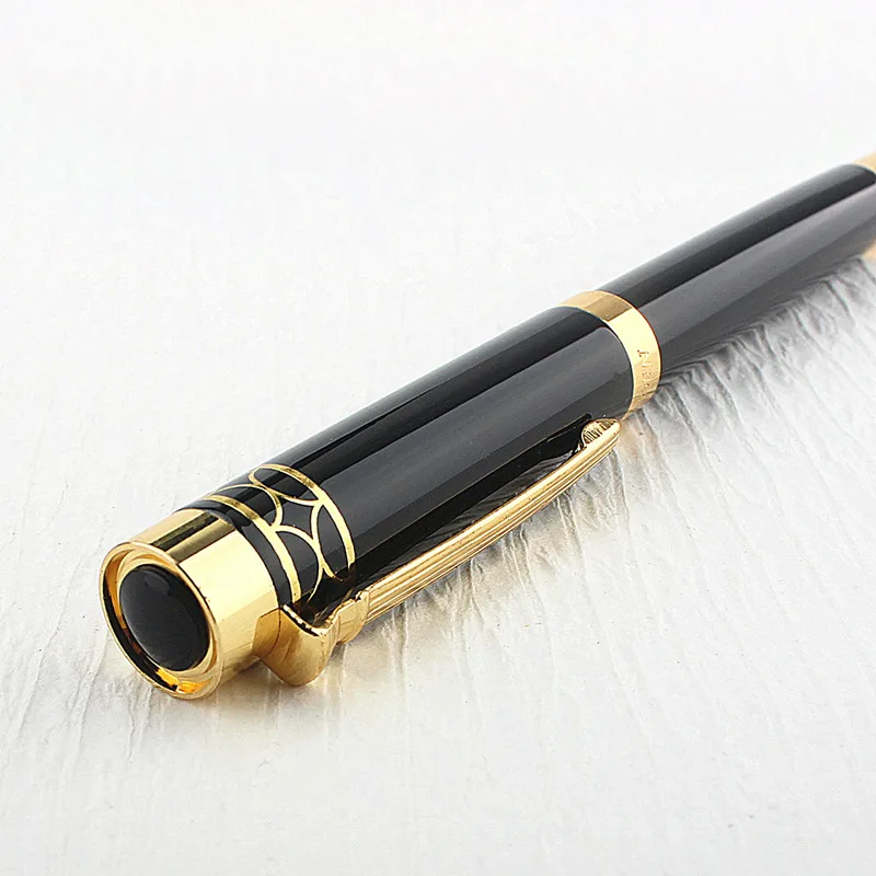 Качественная металлическая ручка-роллер 8036 0,5 мм, канцелярские принадлежности, школьные принадлежности, фирменная чернильная ручка, новый подарок