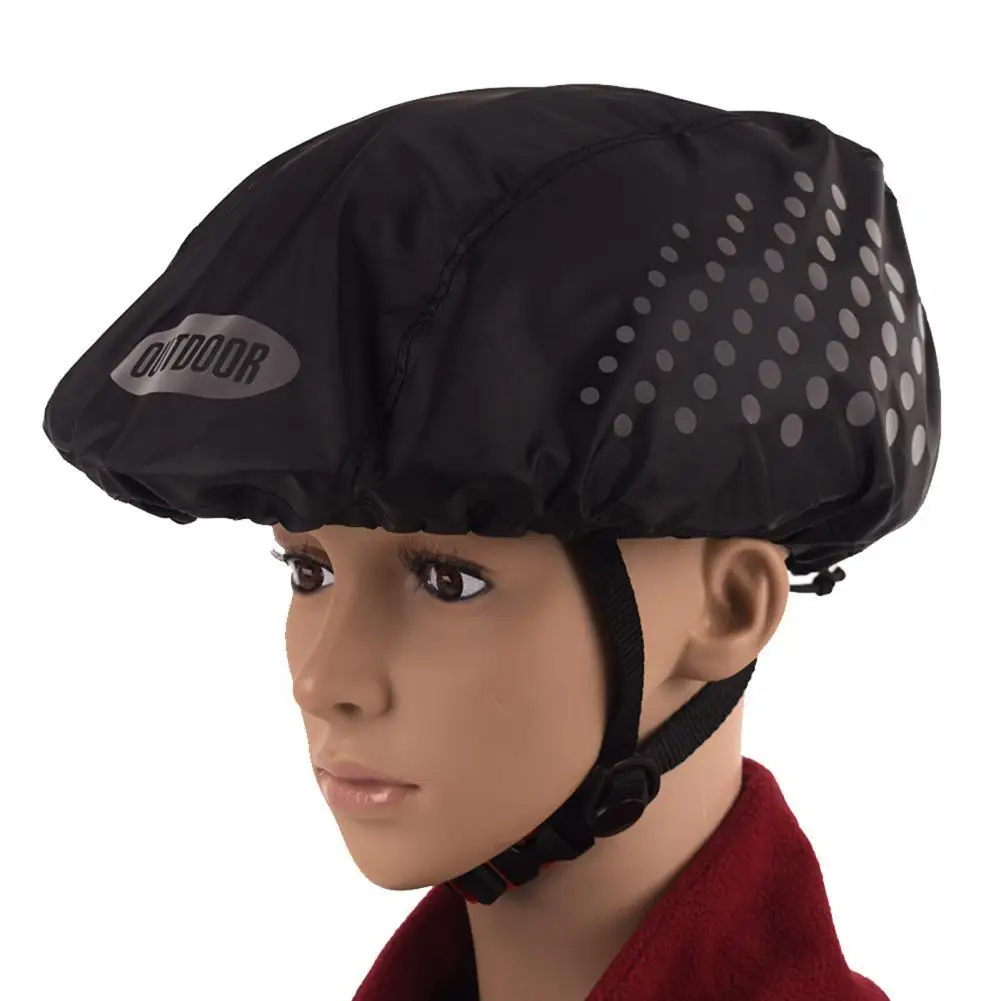 Чехол для велосипедного шлема, Компактный Пылезащитный чехол для шлема, Жесткий чехол для велосипедного шлема с модным принтом в горошек