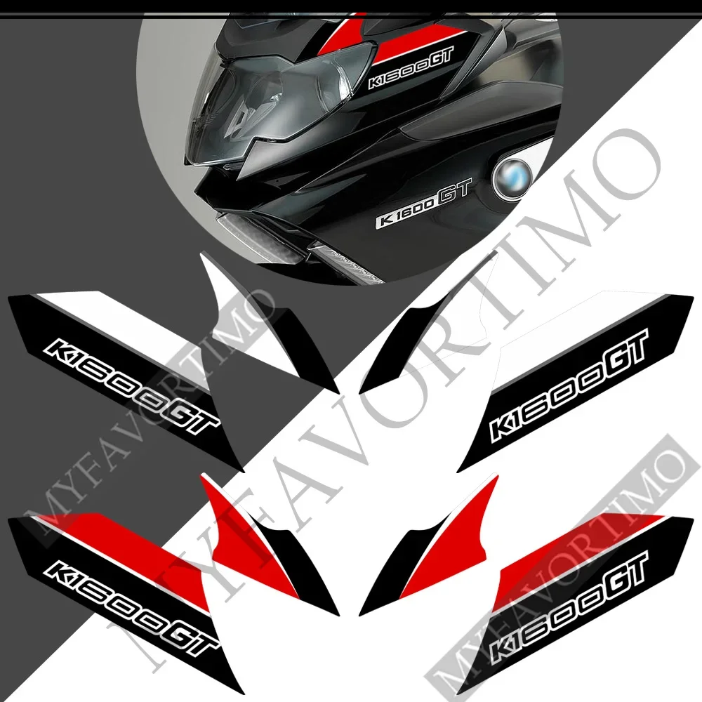Мотоцикл Для BMW K1600GT K1600 K 1600 GT Бак Накладка Наклейки Протектор Обтекатель Крыло Эмблема Логотип Чехлы Корзины Багажник