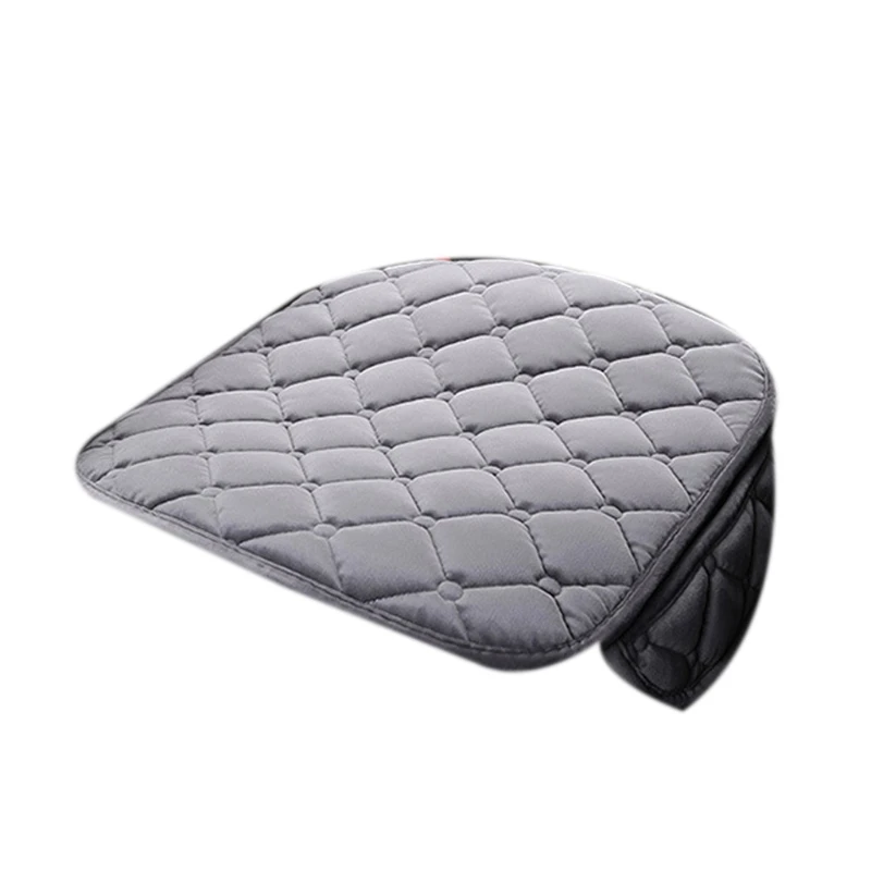 Чехол Зимняя теплая подушка для кресла Дышащая прокладка для автомобильного коврика Протектор F19A
