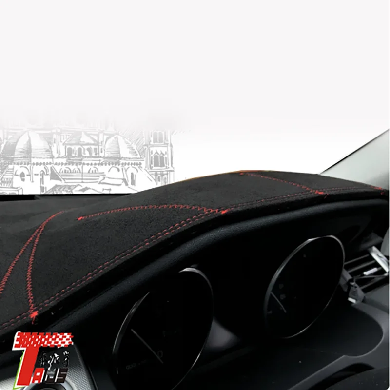 Высококачественная заводская крышка приборной панели TAIJS из замши с защитой от загрязнений для Audi A4L 2017, хит продаж, правосторонний привод, хит продаж