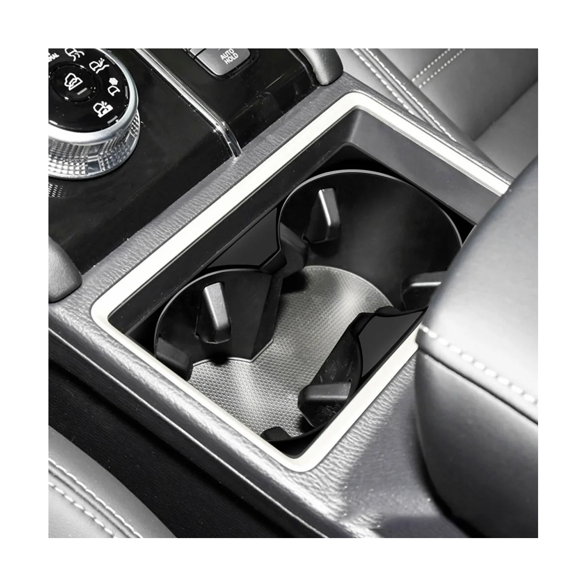 Автомобильная ярко-черная Центральная консоль Держатель стакана воды Декоративная накладка Наклейки для Mitsubishi Outlander 2022 2023