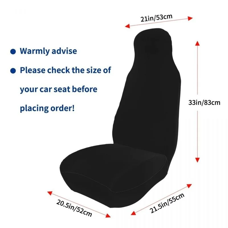 Чехлы для автомобильных сидений Shellie 01 Упаковка из 2 универсальных защитных чехлов для передних сидений