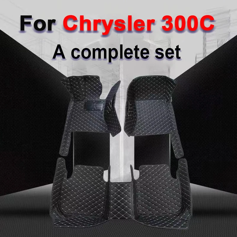 Автомобильные коврики для Chrysler 300C (Седан) 2012 2013 2014 2015 2016 Пользовательские автоматические Накладки для ног автомобильный ковер