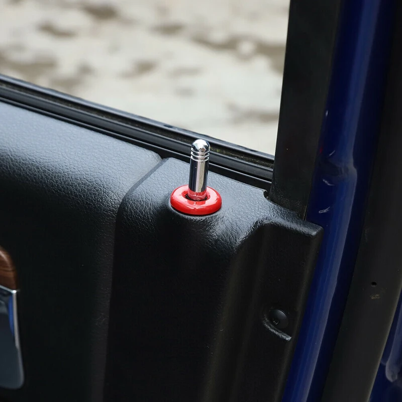 Штифт замка дверного подъемника, накладка, Рамка из АБС-пластика, Аксессуары для интерьера для Dodge RAM 1500 2010+