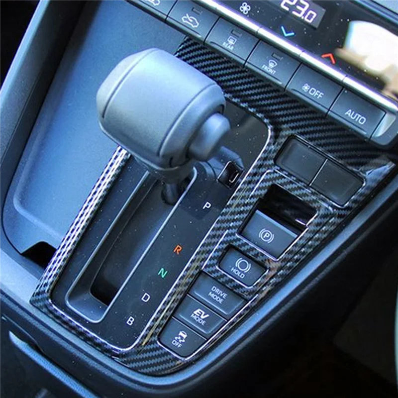 Для Toyota Voxy Noah 90 Серии 2022 Топливный центр Панель переключения передач Рамка Крышка Защитная отделка RHD Carbon