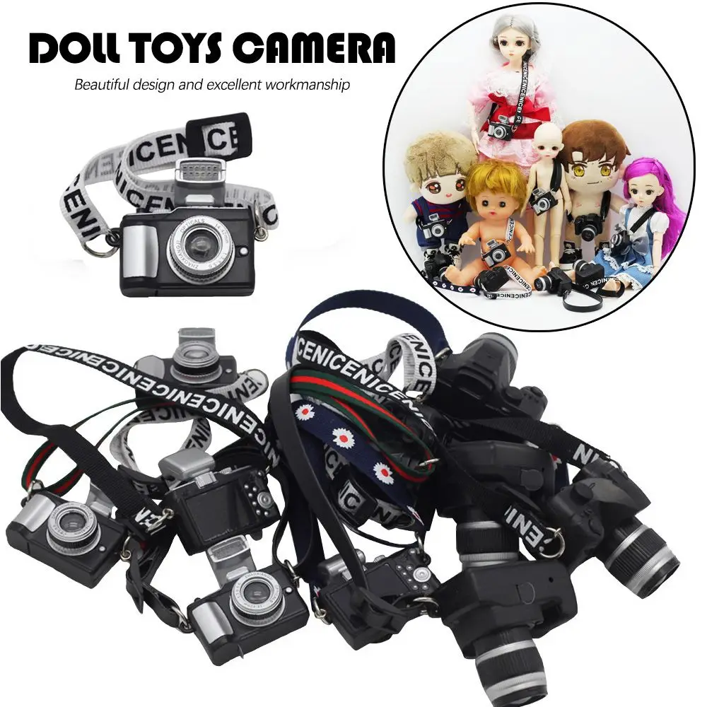 Украшение кукольного домика, мультистильные Мини-камеры для моделирования, подарок для детей на День рождения, аксессуары для кукол, игрушки для кукол, камера