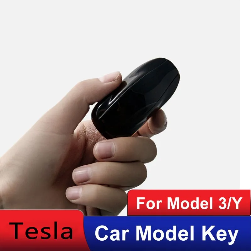 Model3 Автомобильный Брелок Для Ключей Кольцо-Втулка Карты Для Tesla Model 3/Y Аксессуары 2022 Брелок Для Ключей Keysleeve Keycard Детали Интерьера