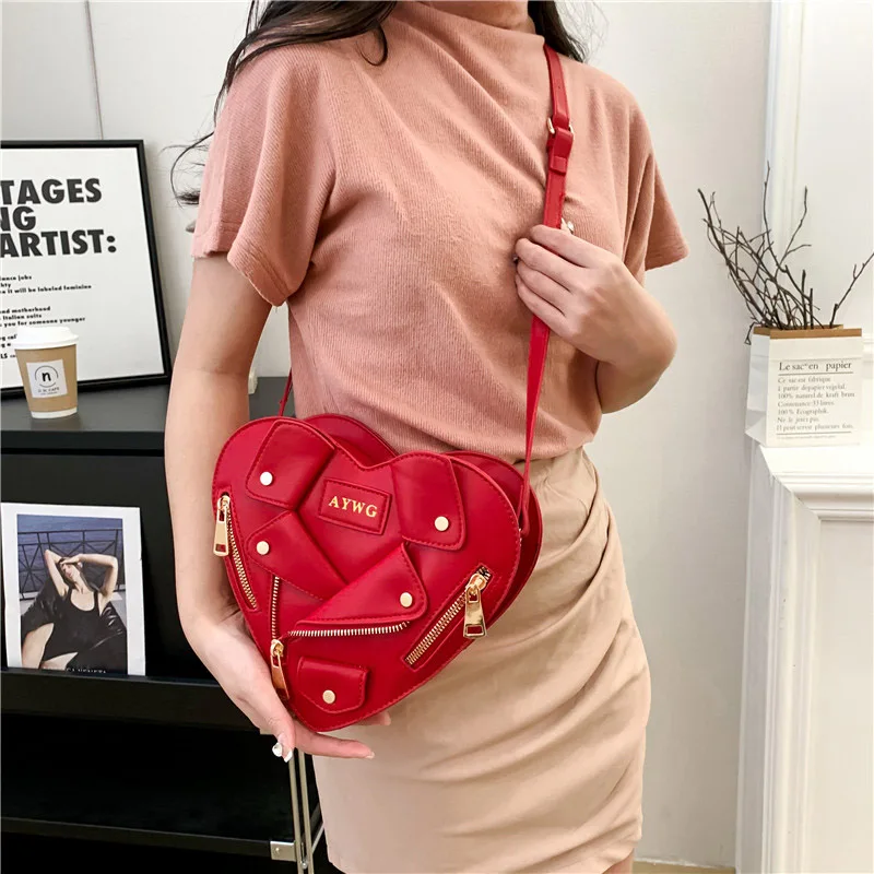 Женская сумка через плечо из высококачественной искусственной кожи, роскошные сумки-портмоне 2023, модные дизайнерские сумки через плечо, женская сумка Love Tote